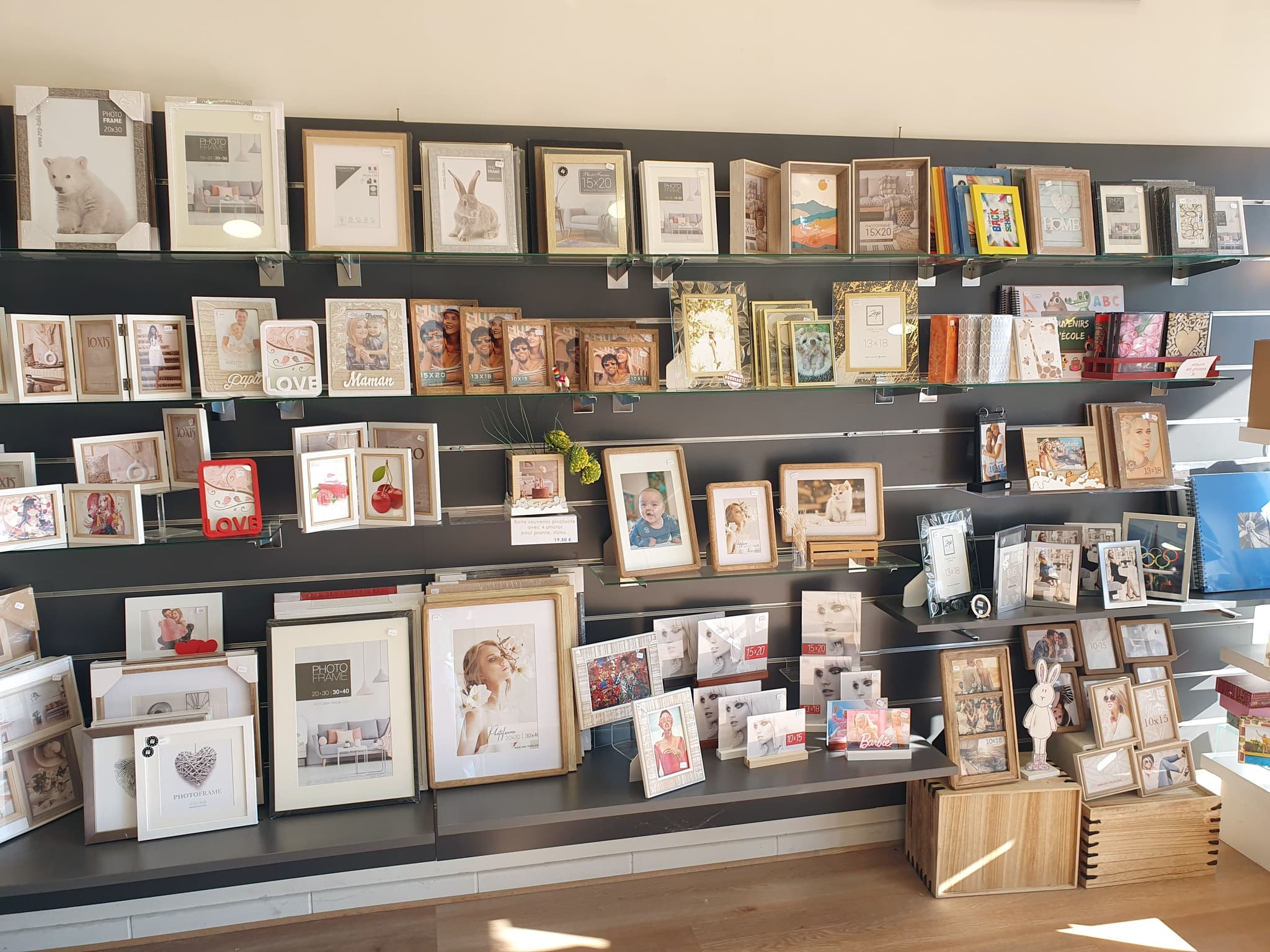 Espace cadres à la boutique