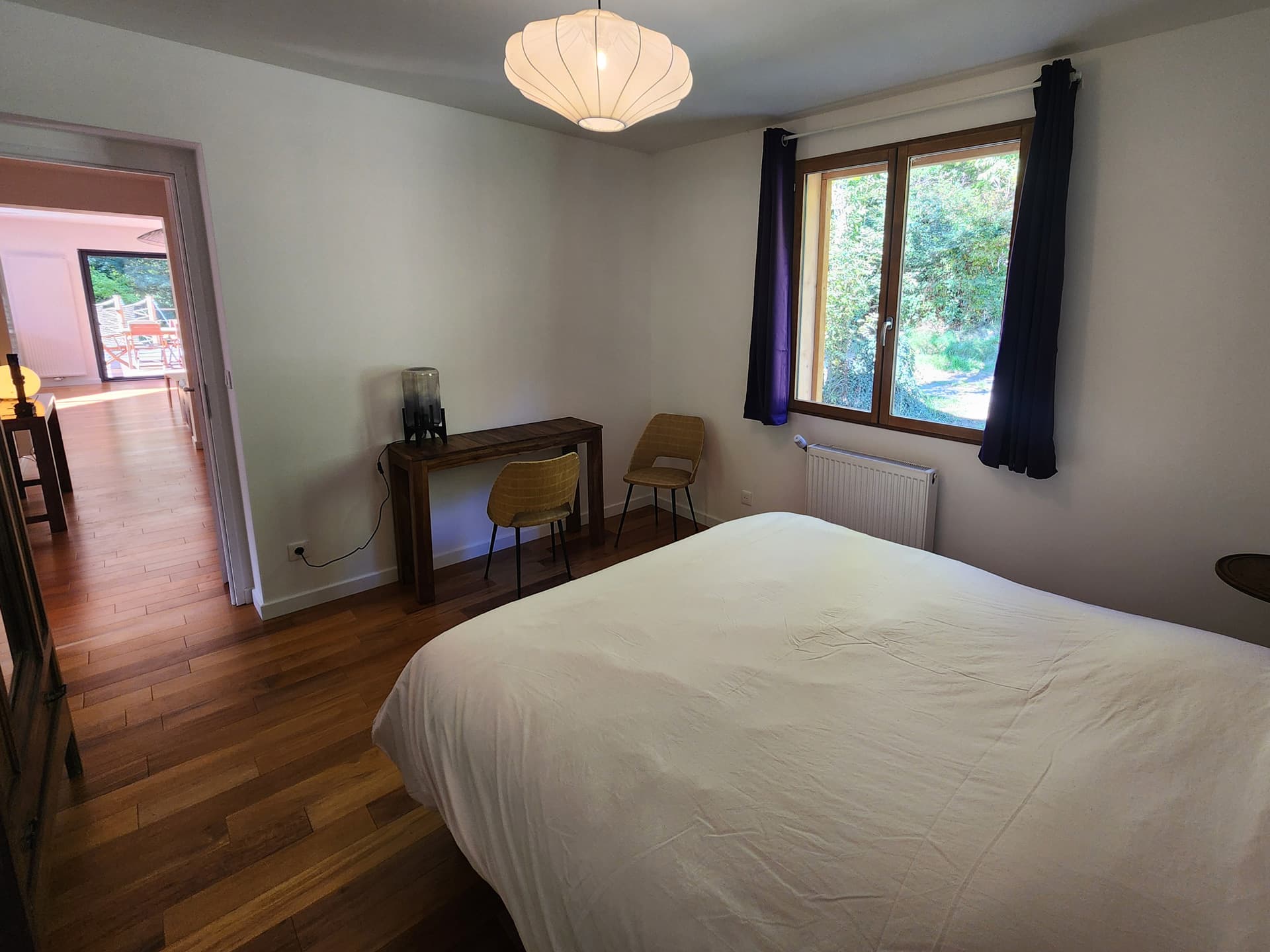 La chambre sur la forêt