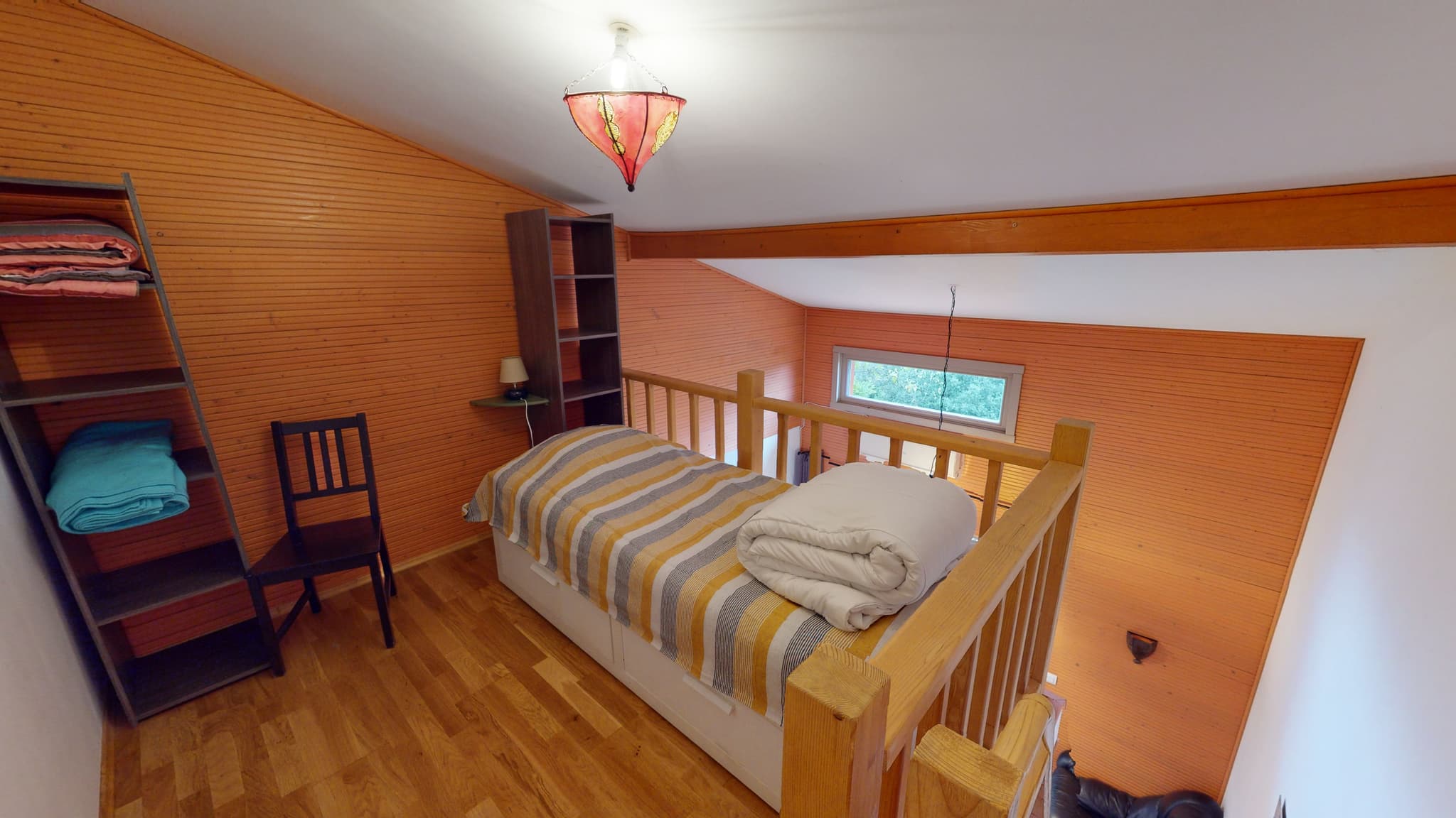 chambre 2 mezzanine appartement Ibiscus villa Marrakech Lamalou
