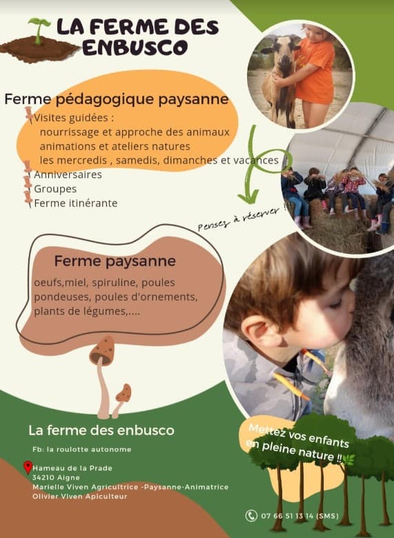 Affiche Ferme les Enbusco