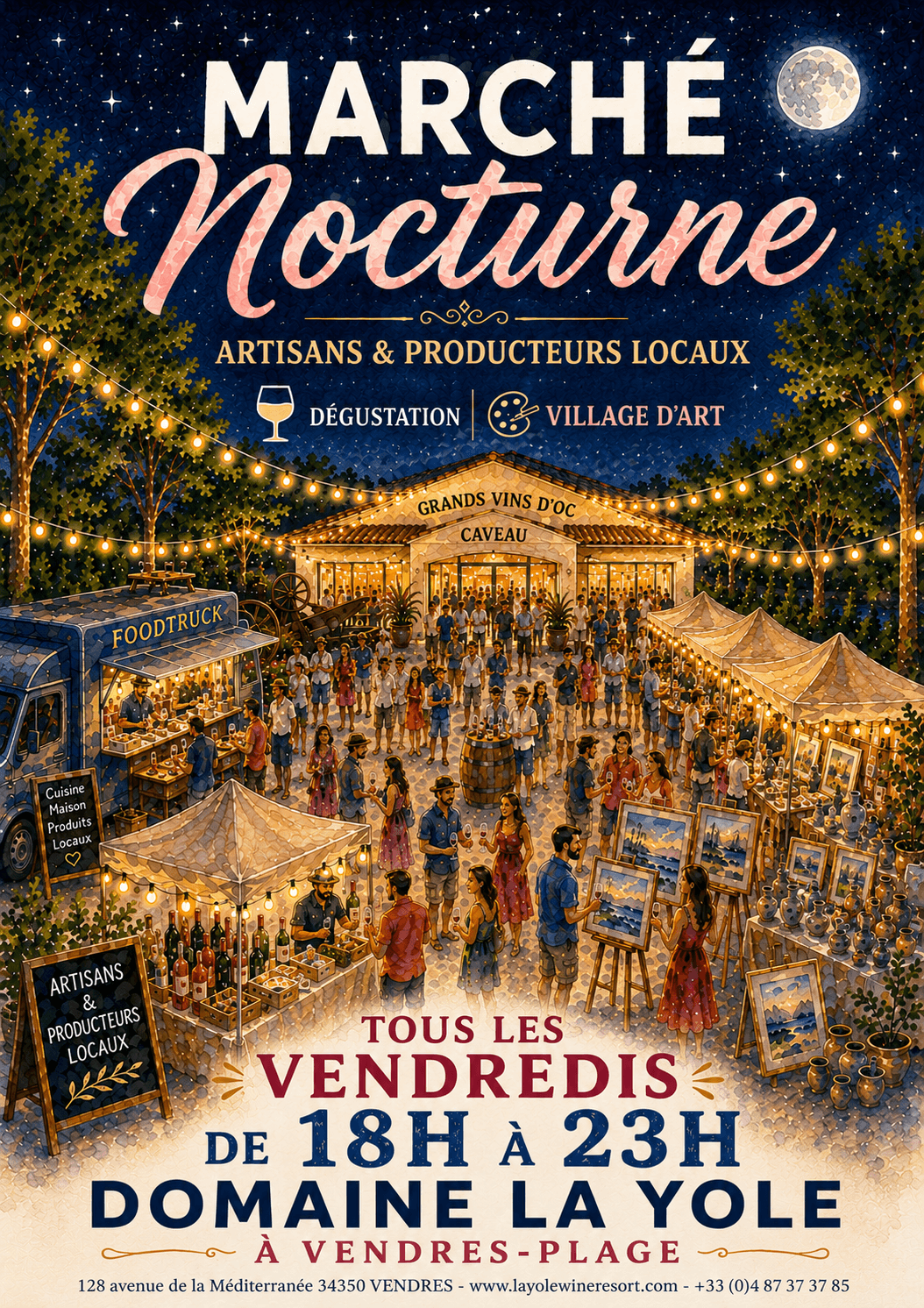 Marché Nocturne La Yole