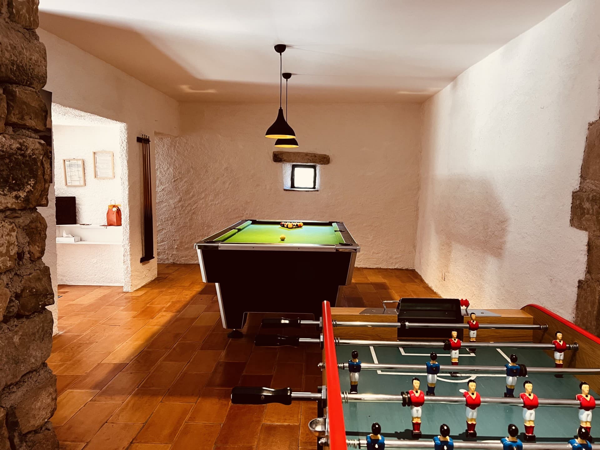 Baby foot billard bienvenue