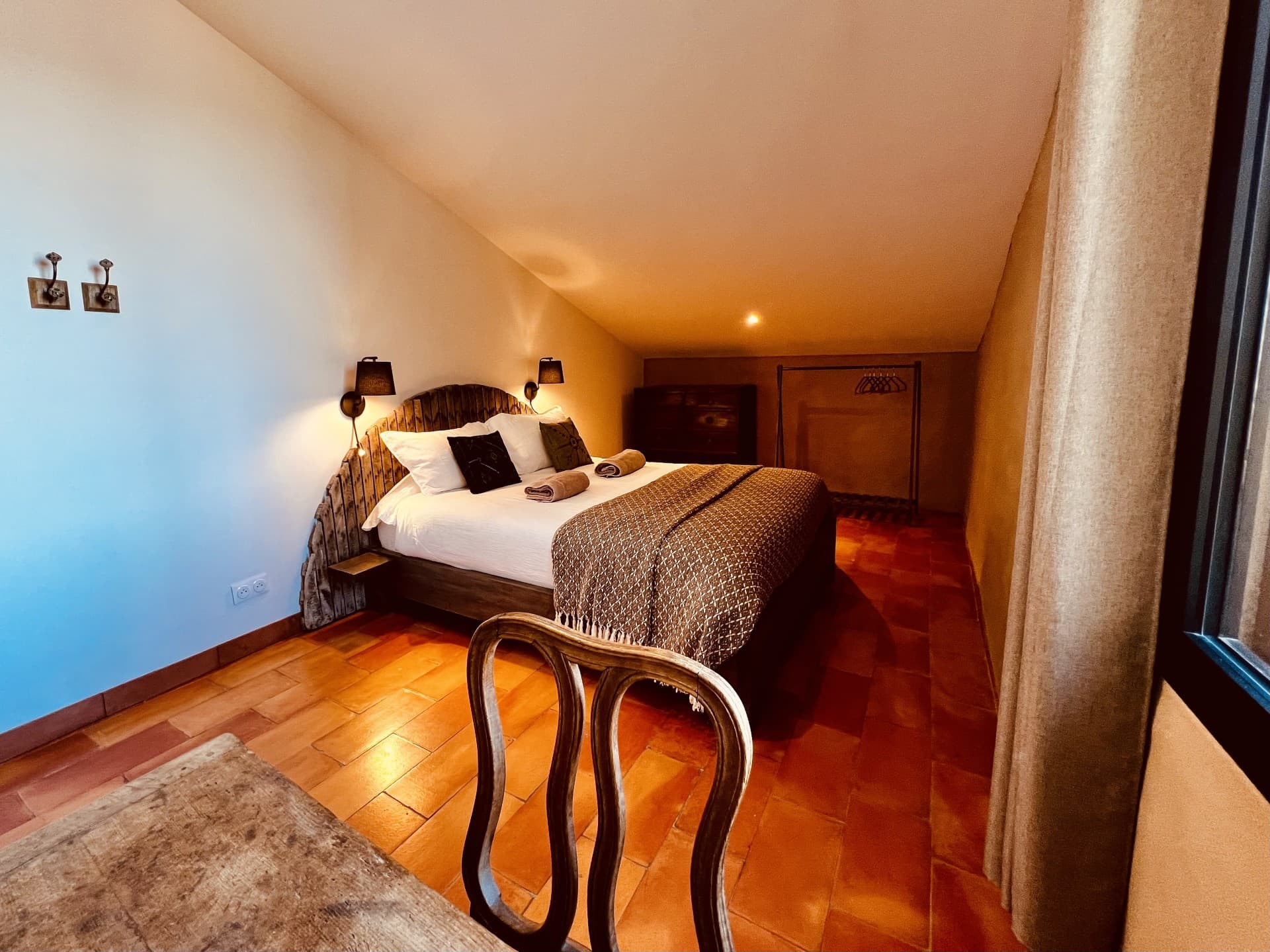 Chambre Baudille. Vue Lac et Montagne