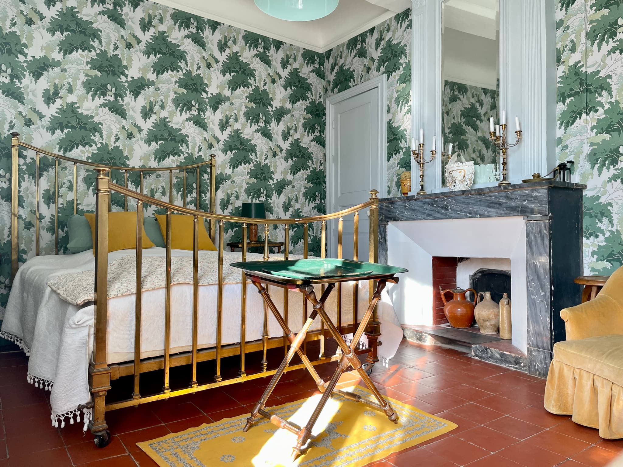 Chambre parentale Domaine de Pouzes