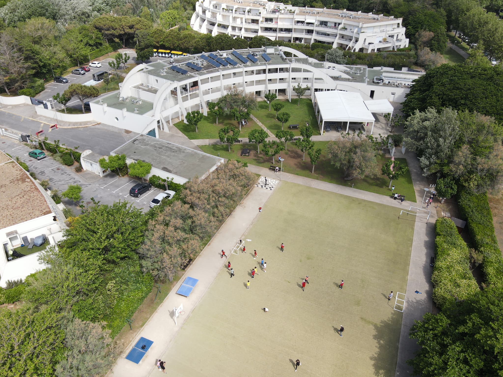 Vue aérienne parc