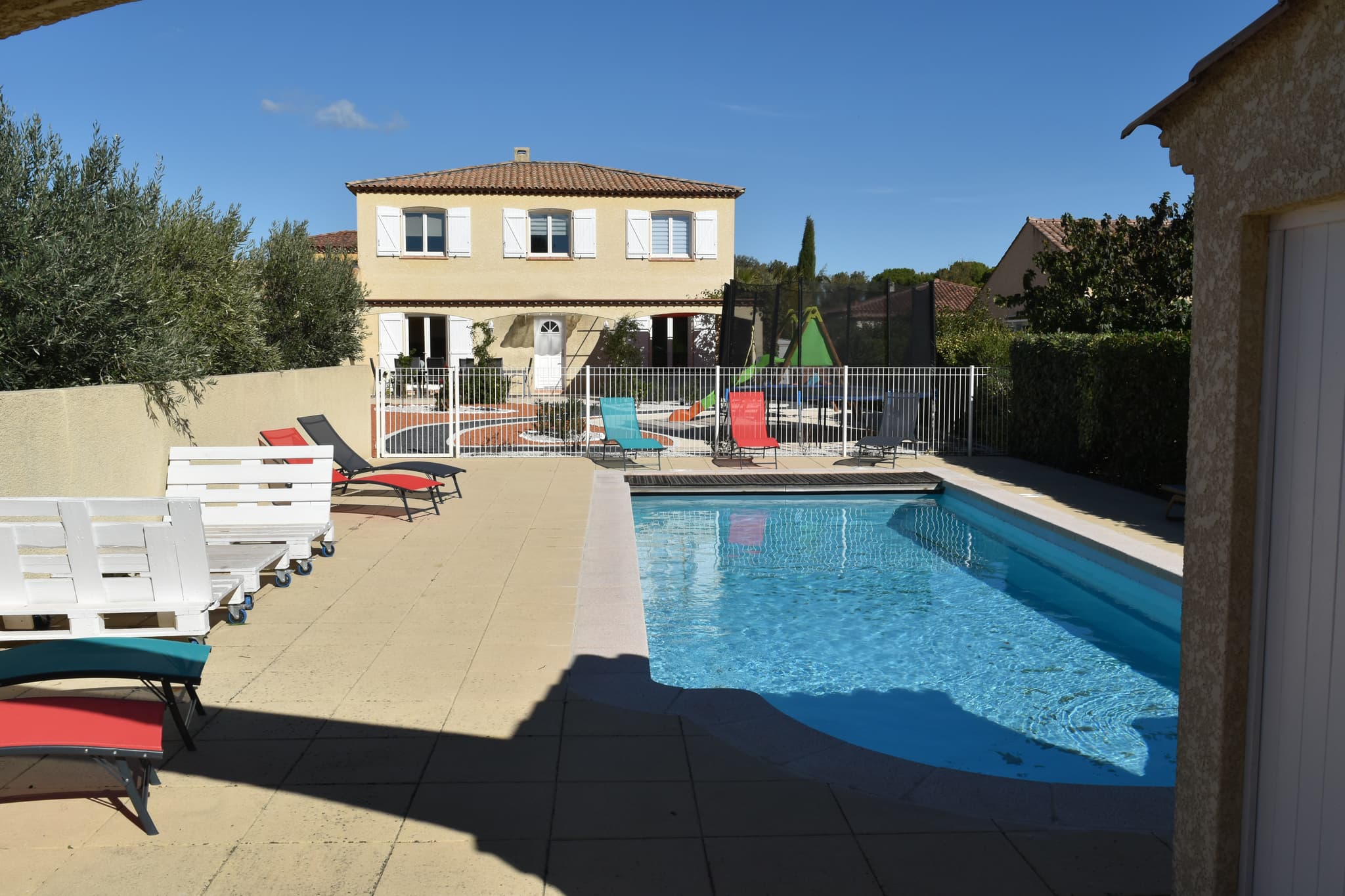 vue de la piscine
