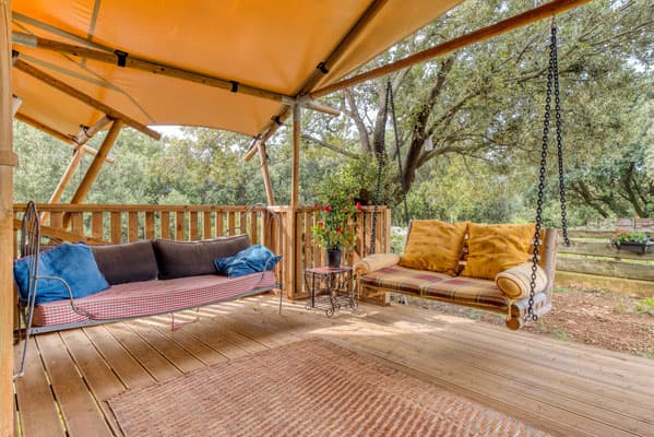 Ecolodge joy - terrasse