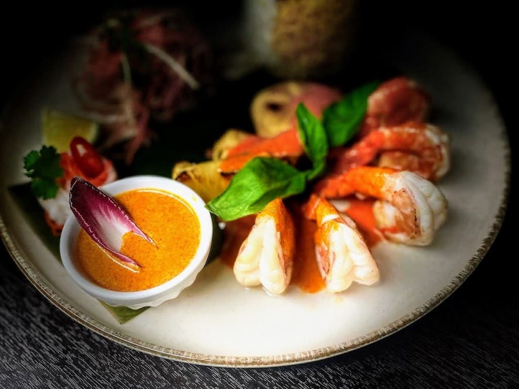 Crevettes curry massaman