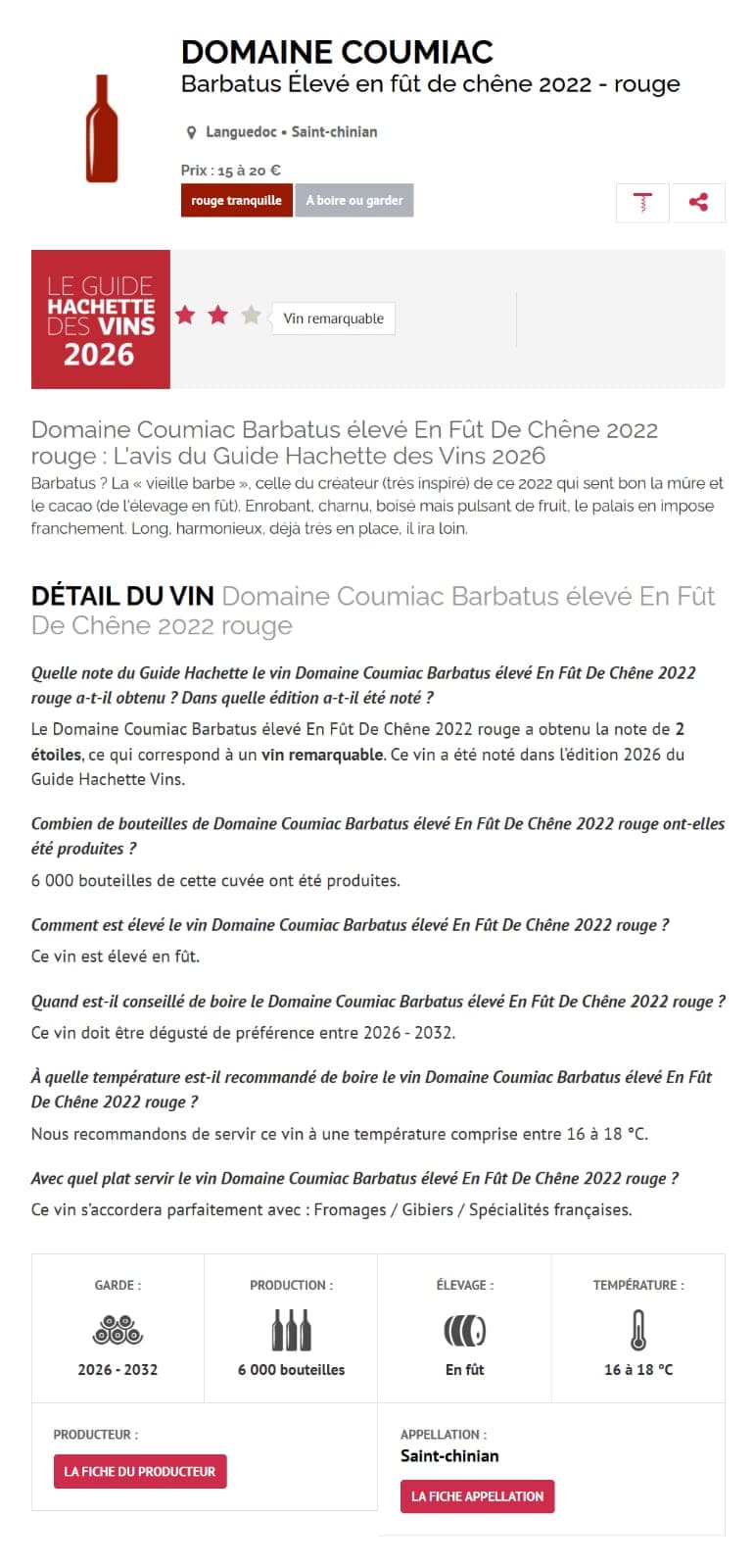HACHETTE 2026 BARBATUS