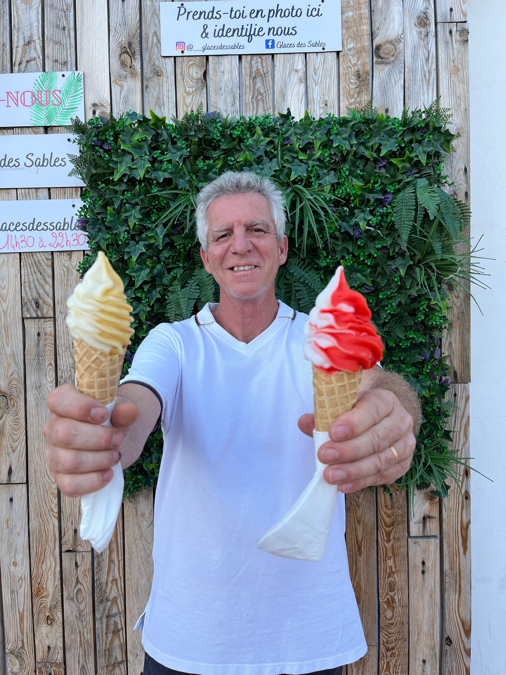glaces des sables