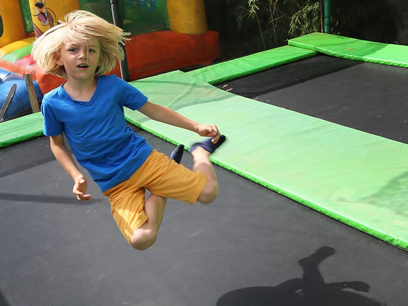 trampolines