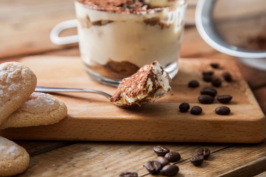 Tiramisu' aux oeufs Bio recette classique au café
