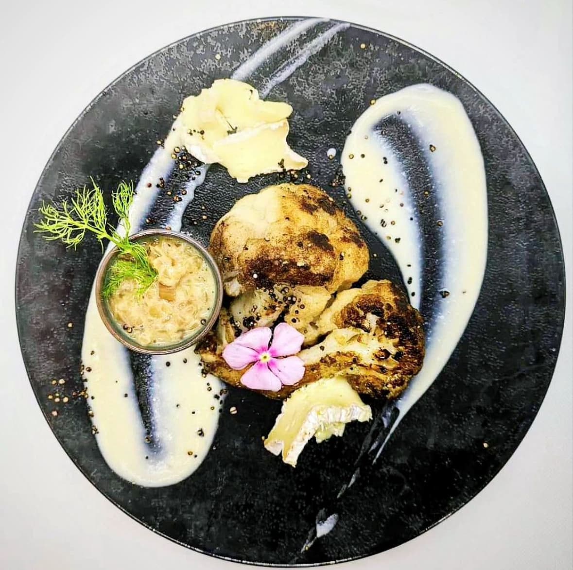 Plat végé - Choufleur roti