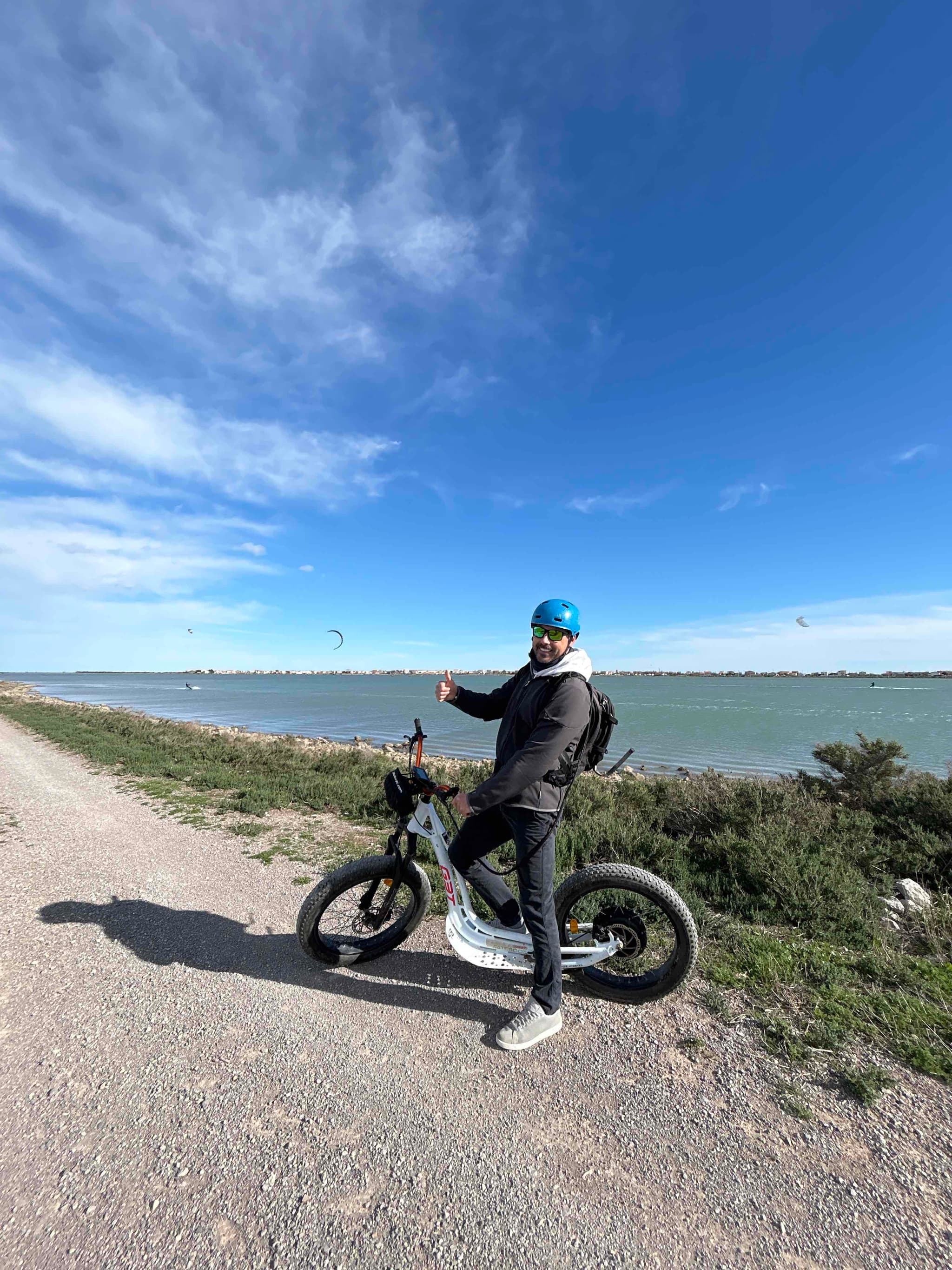 Balade nature en Trottinette electrique