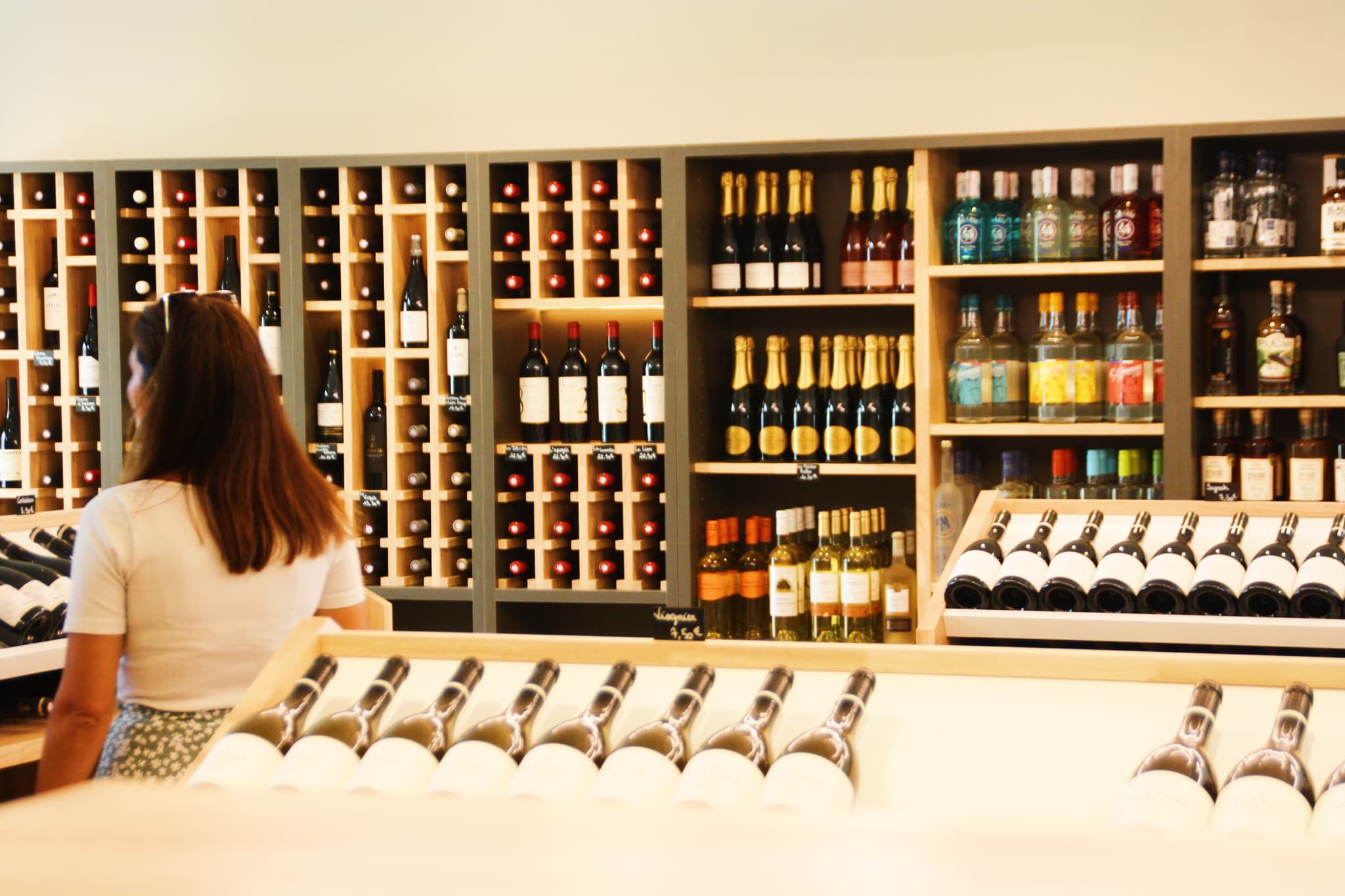 Grand choix de vins et spiritueux