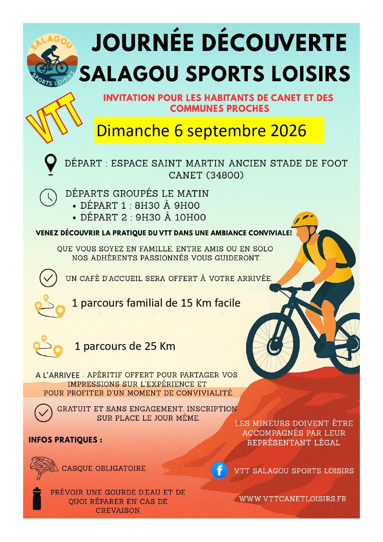 Affiche journée découverte 2026
