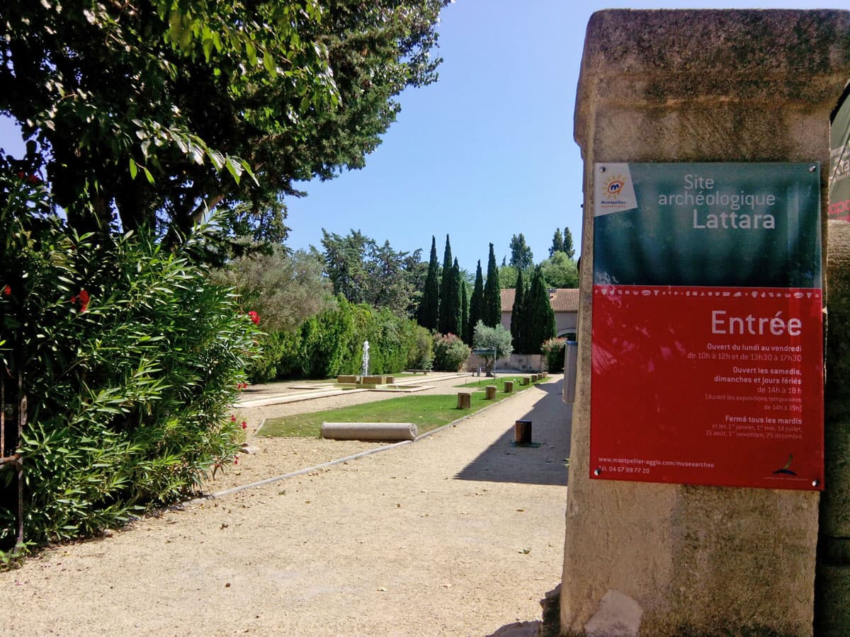 site archéologique lattara musée henri prades lattes