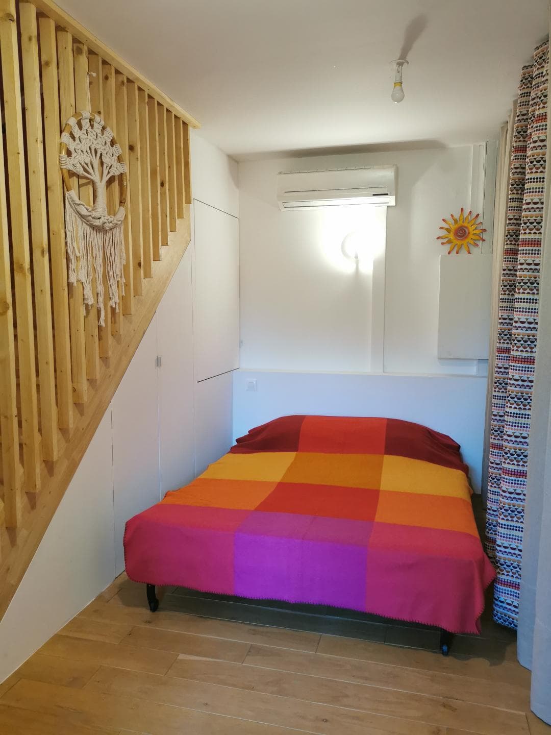 Le couchage du bas