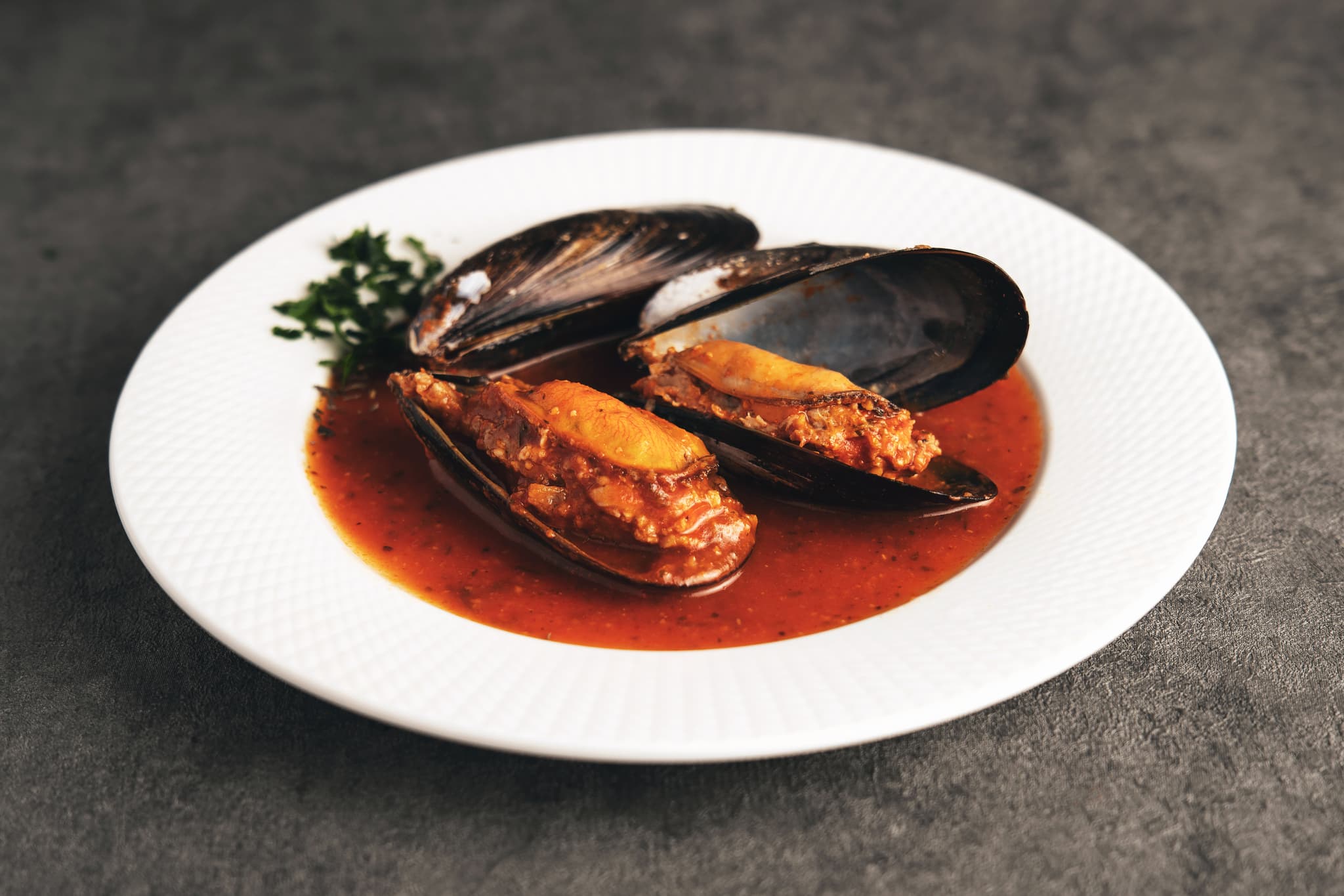 Moules farcies