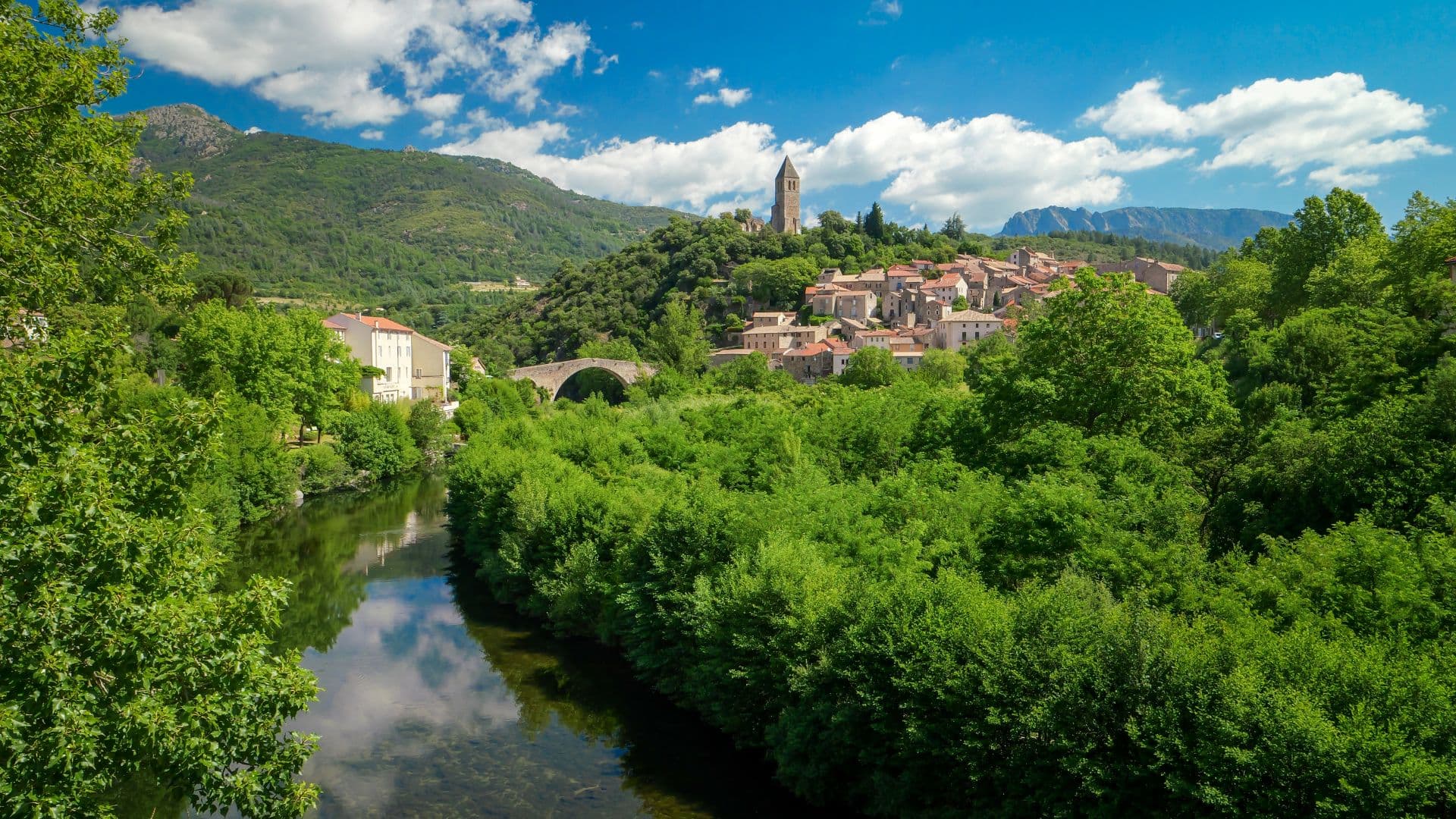 Olargues, l'un des plus beaux villages de France
