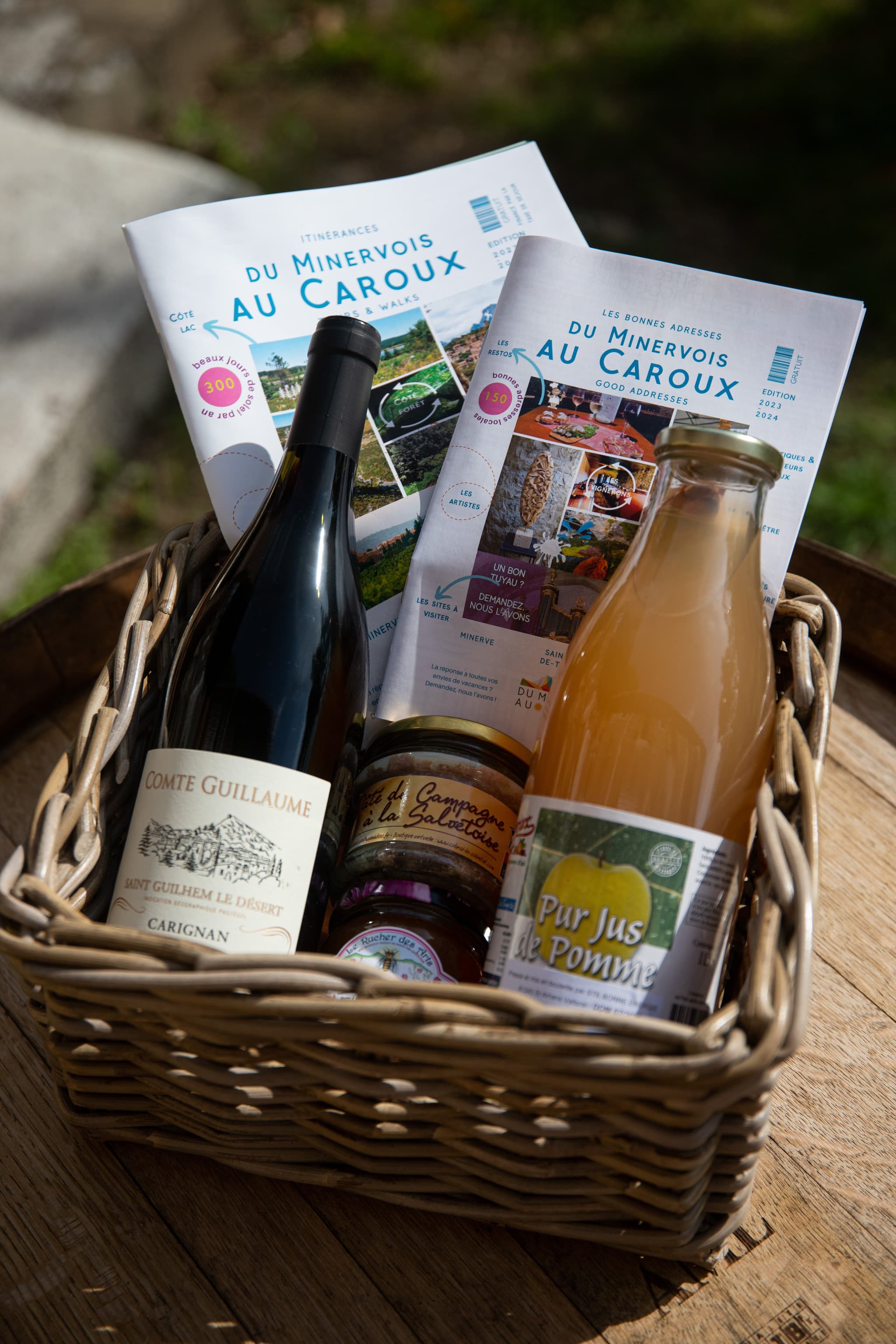 Panier d'accueil
