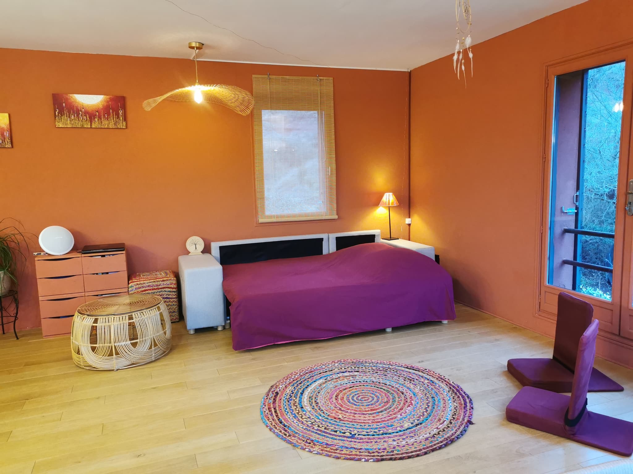 Le couchage du haut