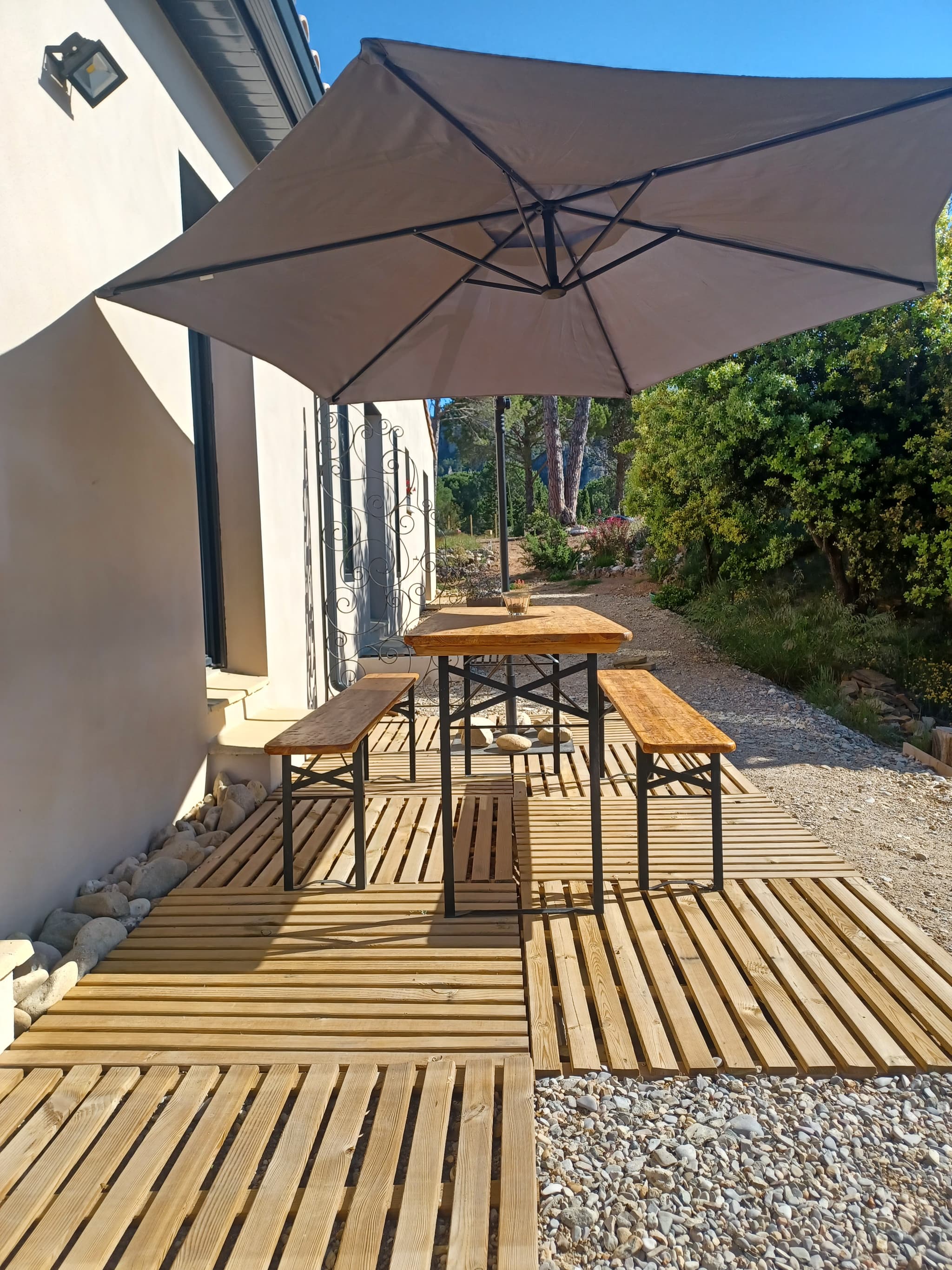 Terrasse GITE