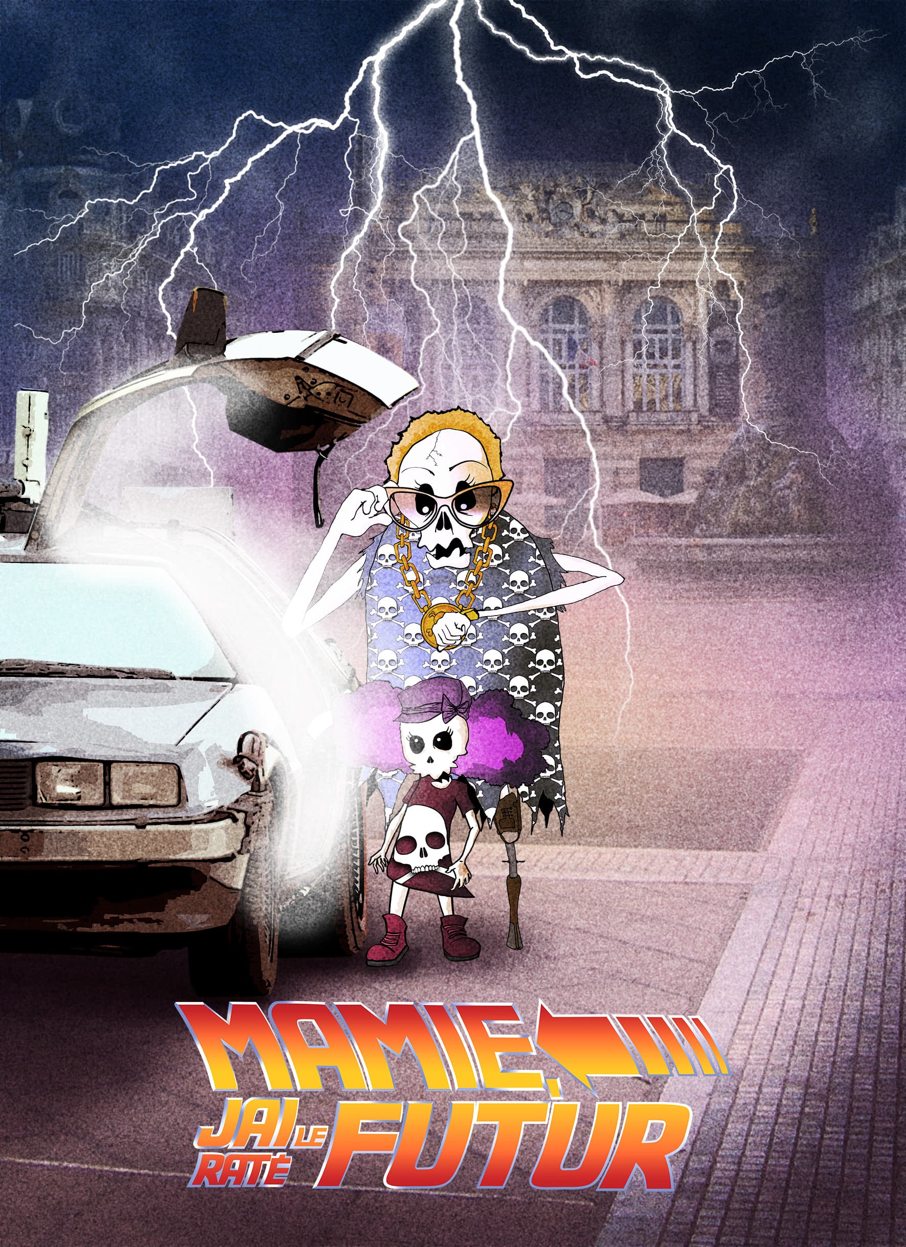 affiche Mamie j'ai raté le futur