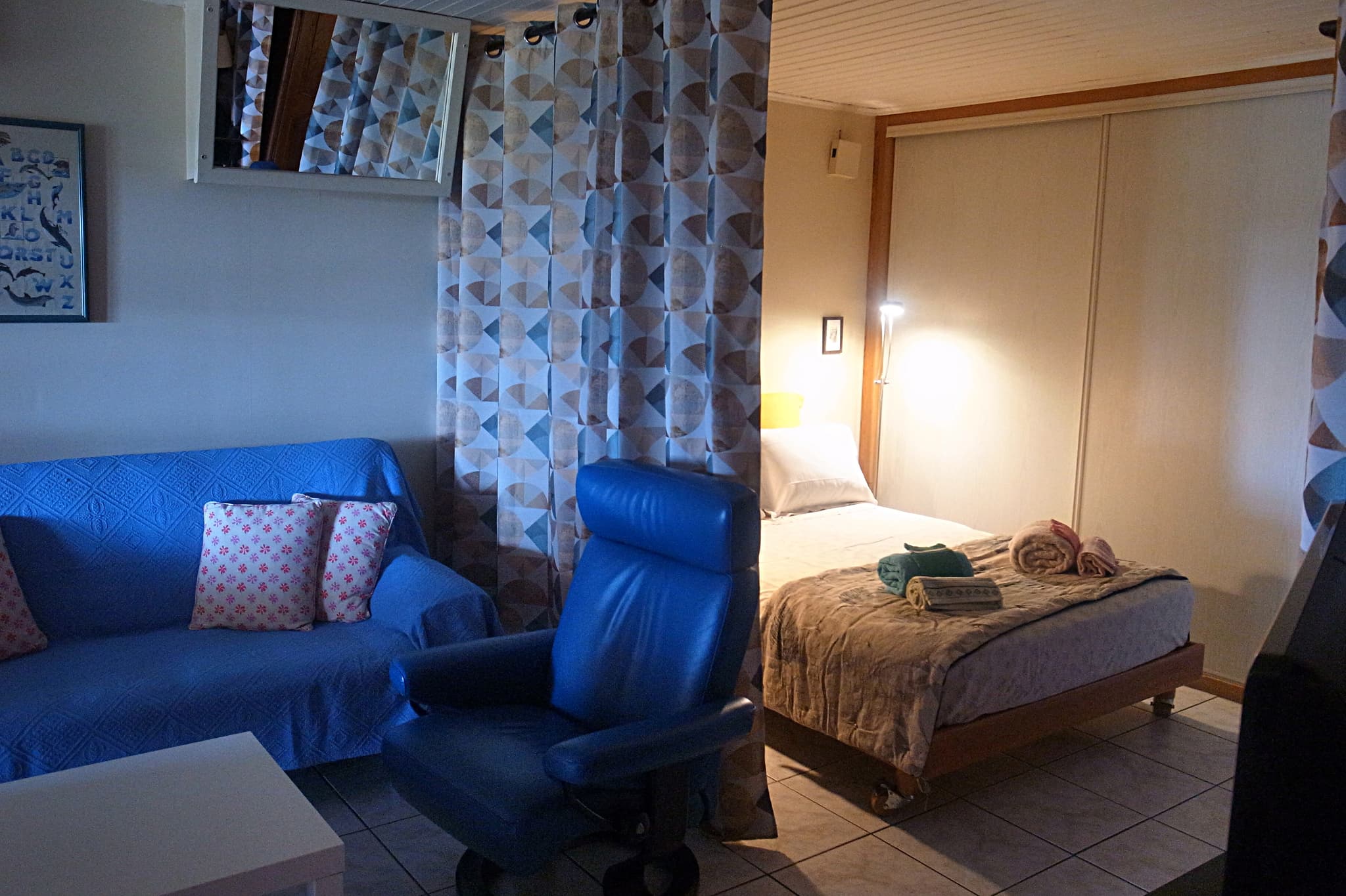 chambre et salon