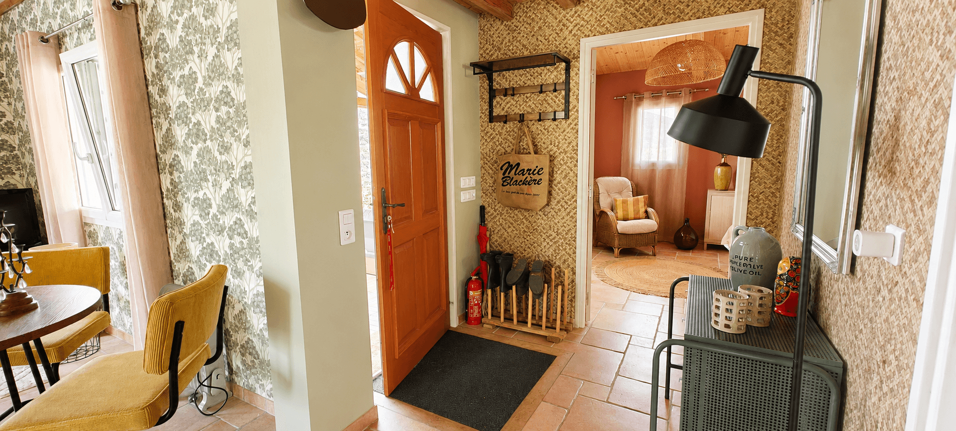entree du gîte