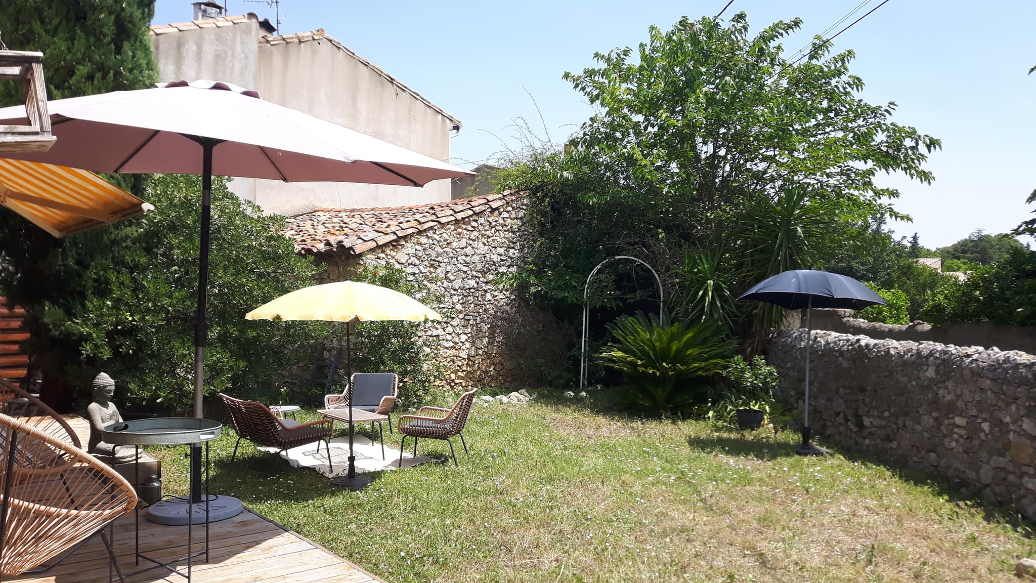 jardin vue d'ensemble