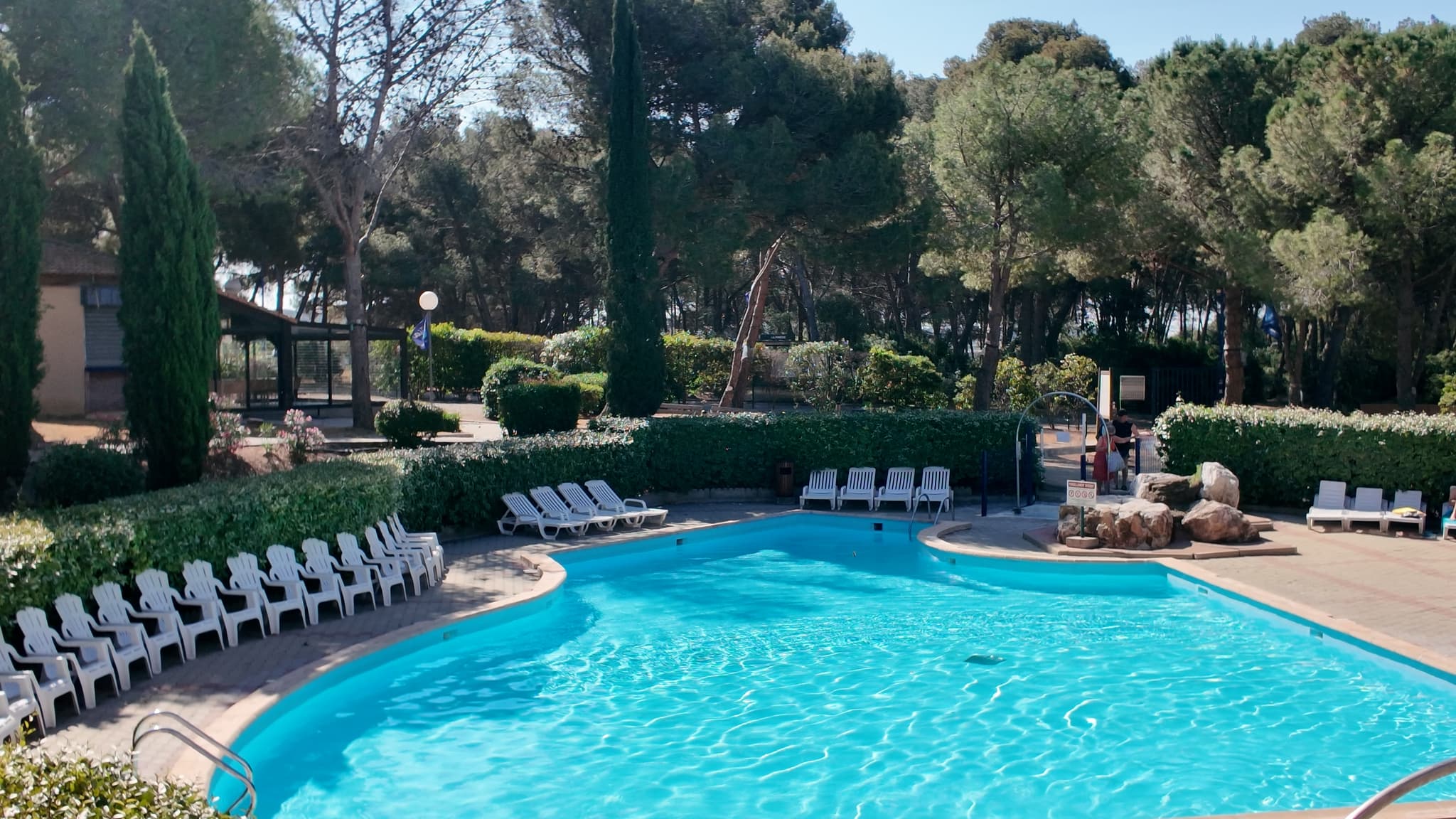 vue piscine