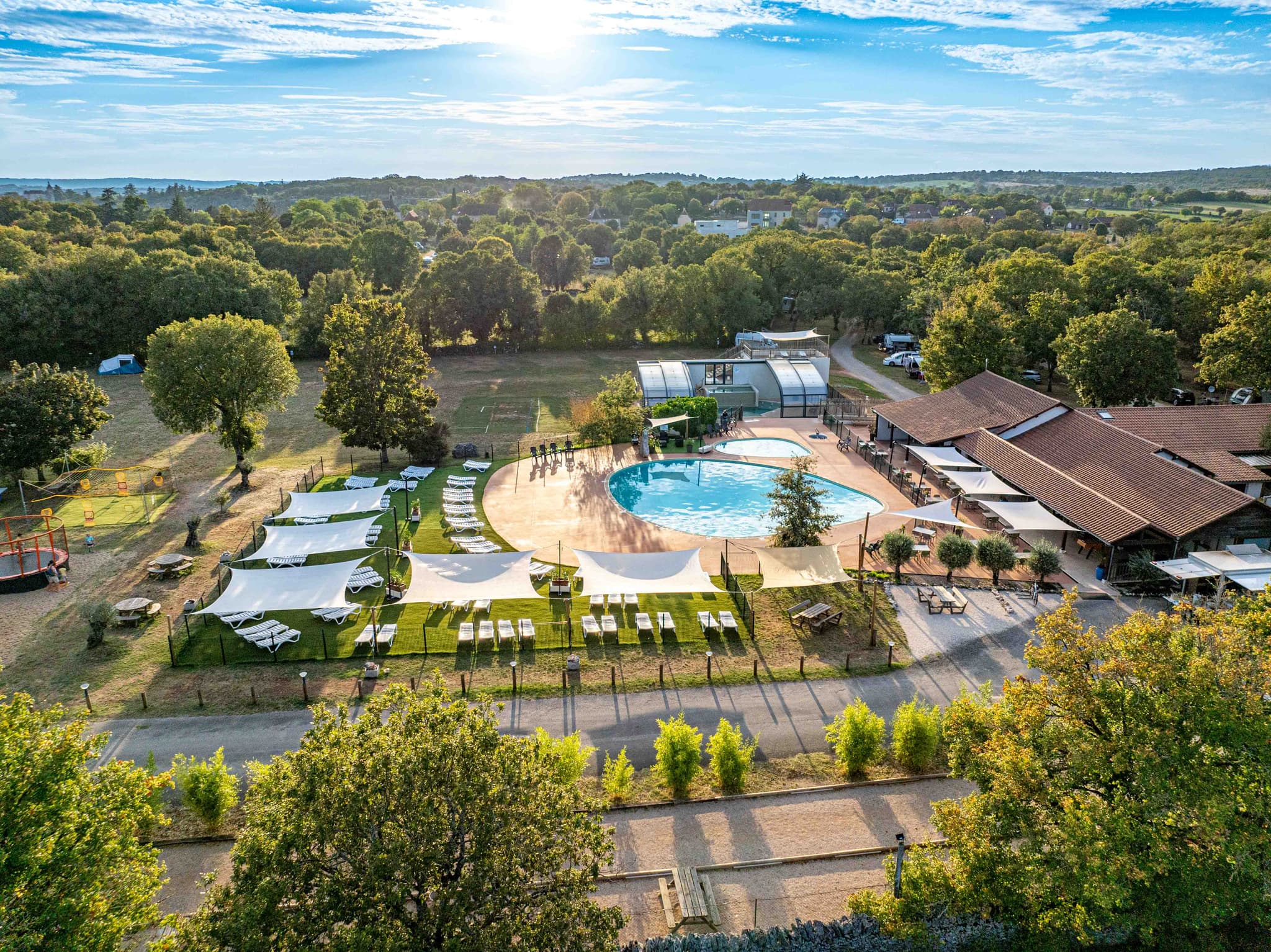 Camping-Dordogne-Les-Cigales-Drone