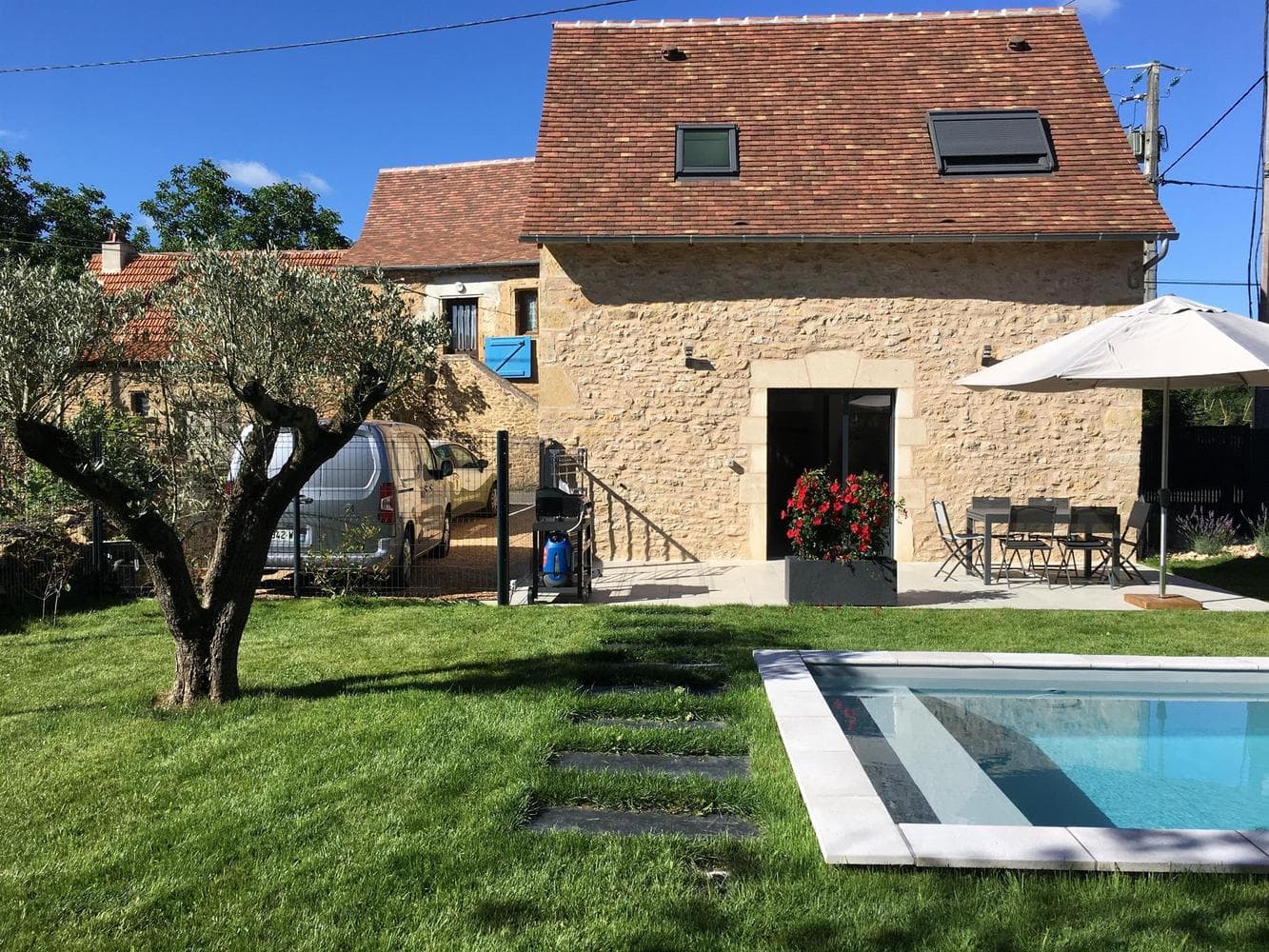 1 - Vue du jardin