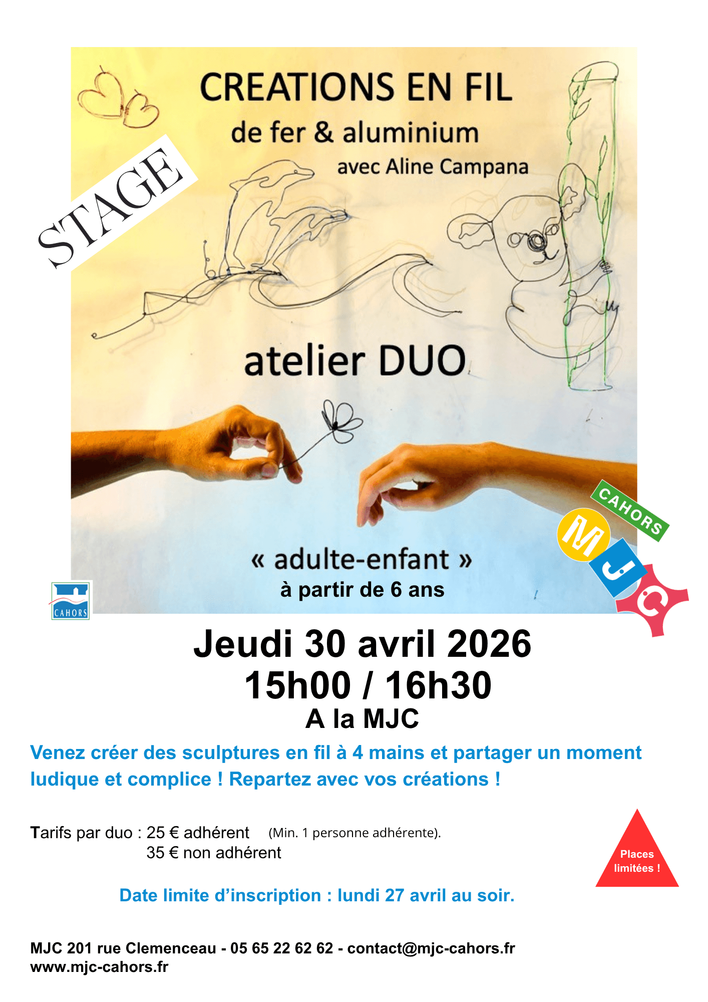 création fil - 1-MJC Cahors