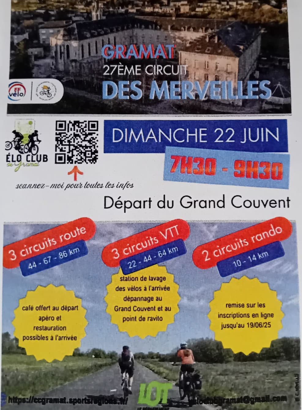 28ème Circuit des Merveilles - Vélo de route, VTT, et randonnée pédestre