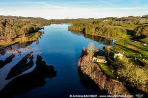 lac du tolerme vue aerienne