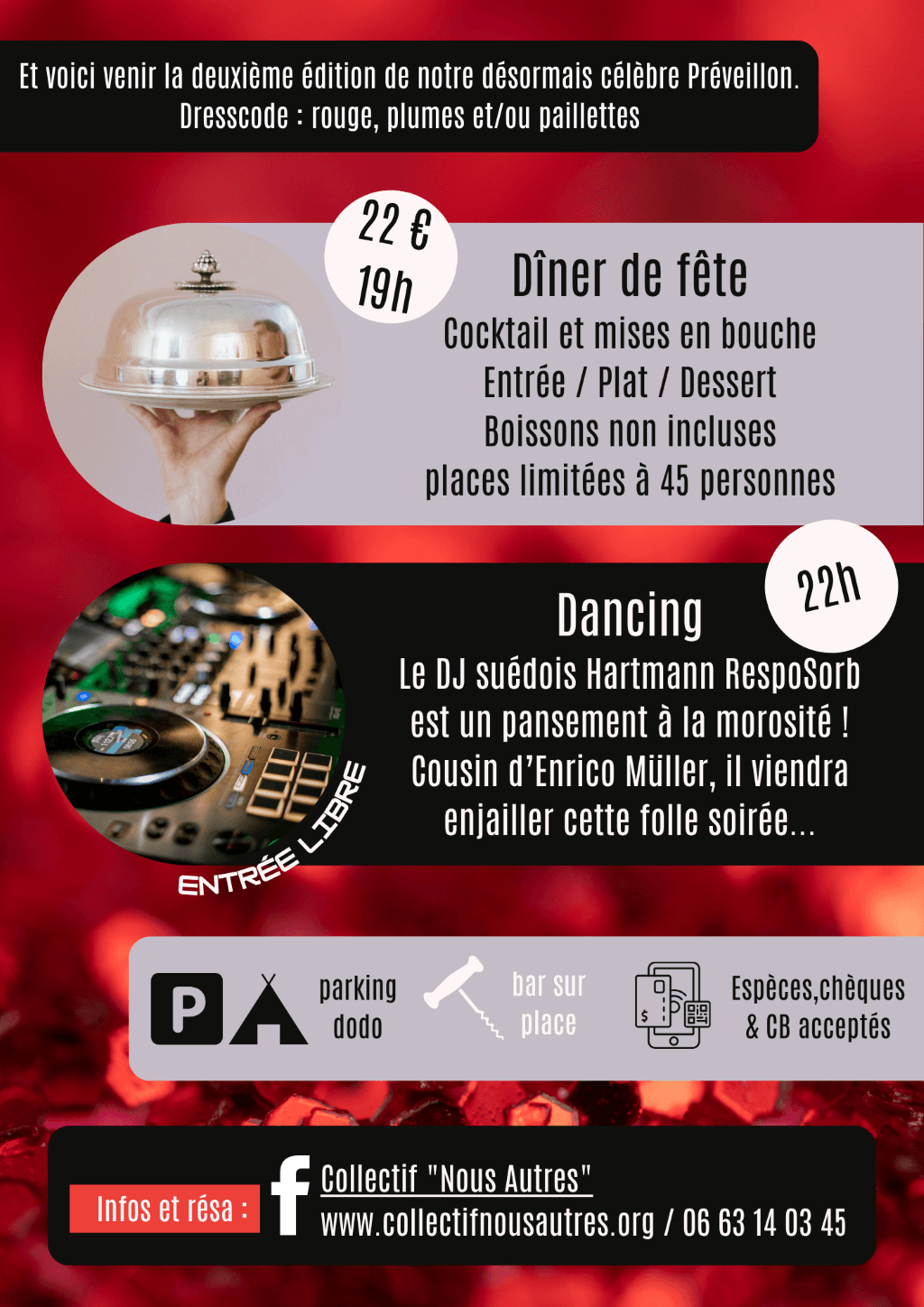 Préveillon à Saint-Cirgues avec le Collectif Nous Autres !