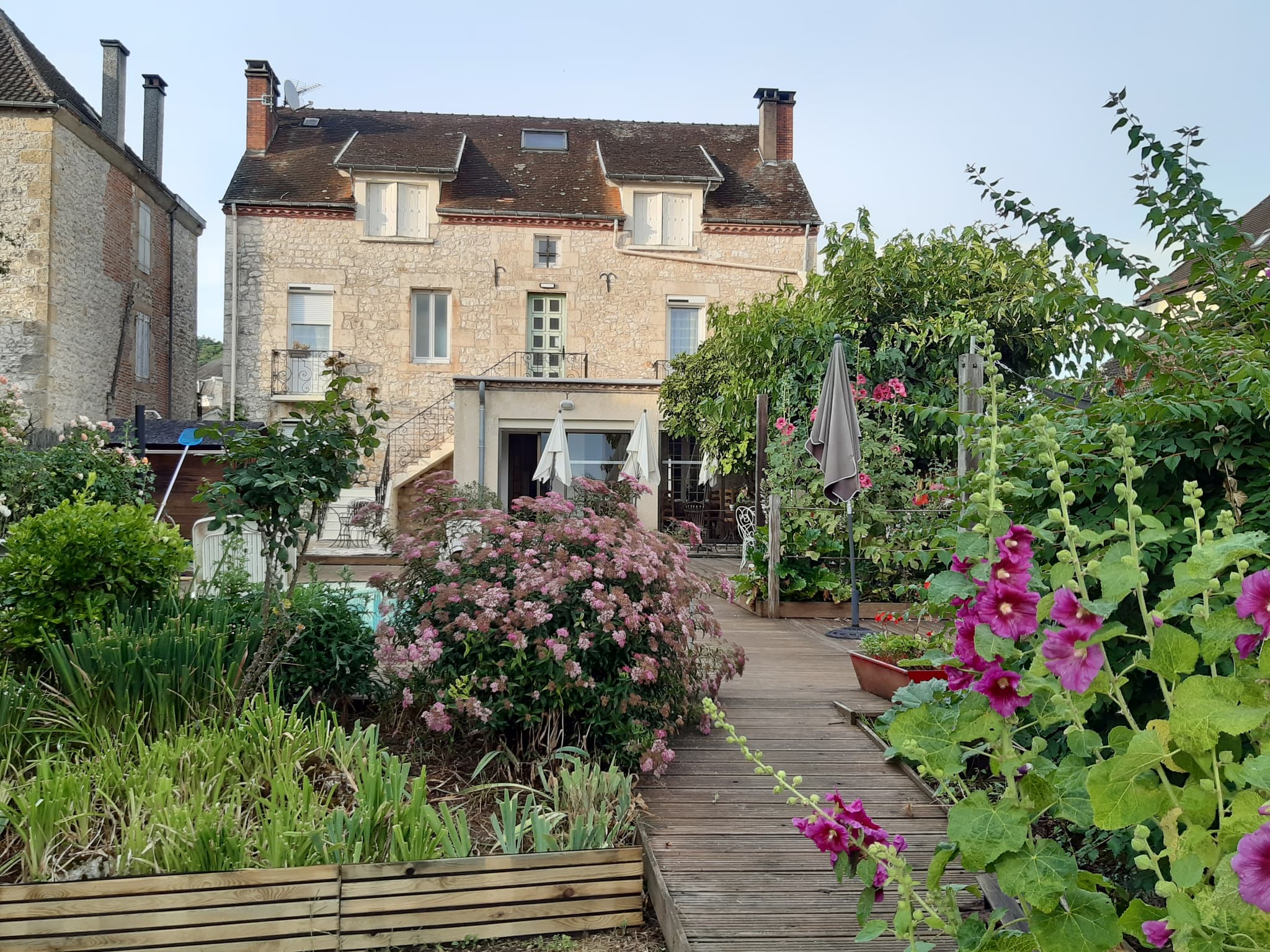 vue du jardin