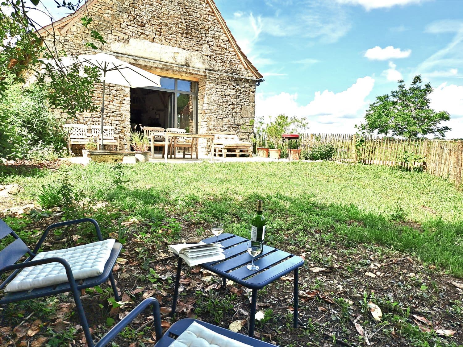 Le jardin cloturé