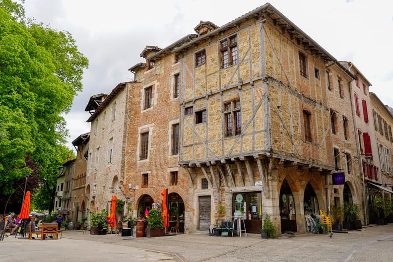Maison à colombages à Cahors