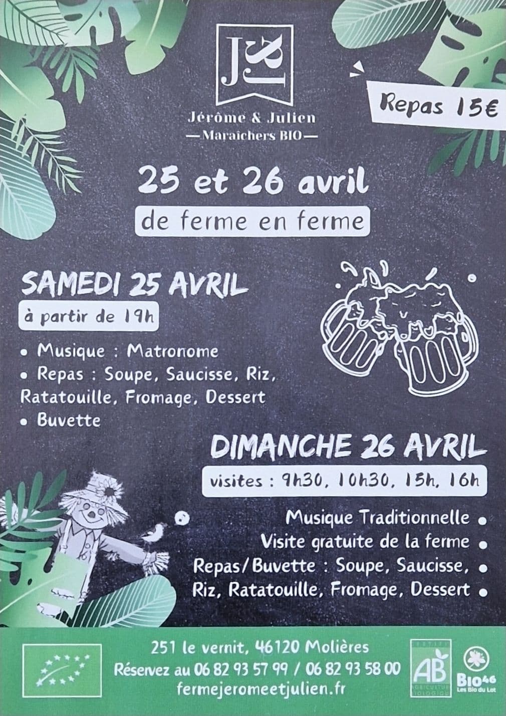 De Ferme en Ferme, Gaec de l’horizon à Molières