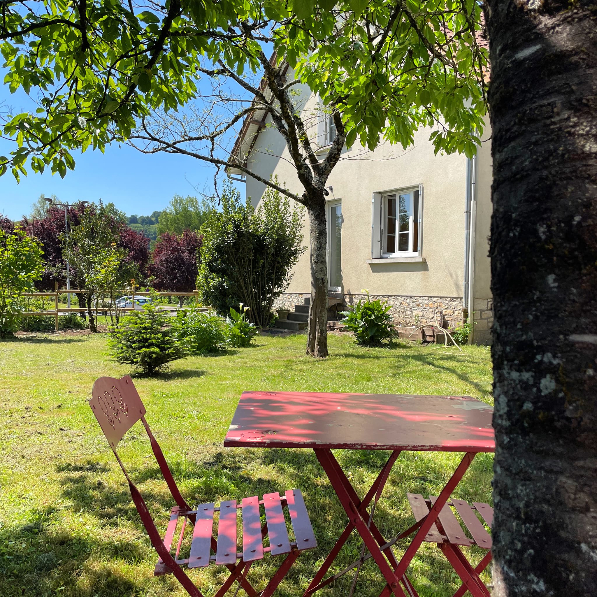 Arrière maison
