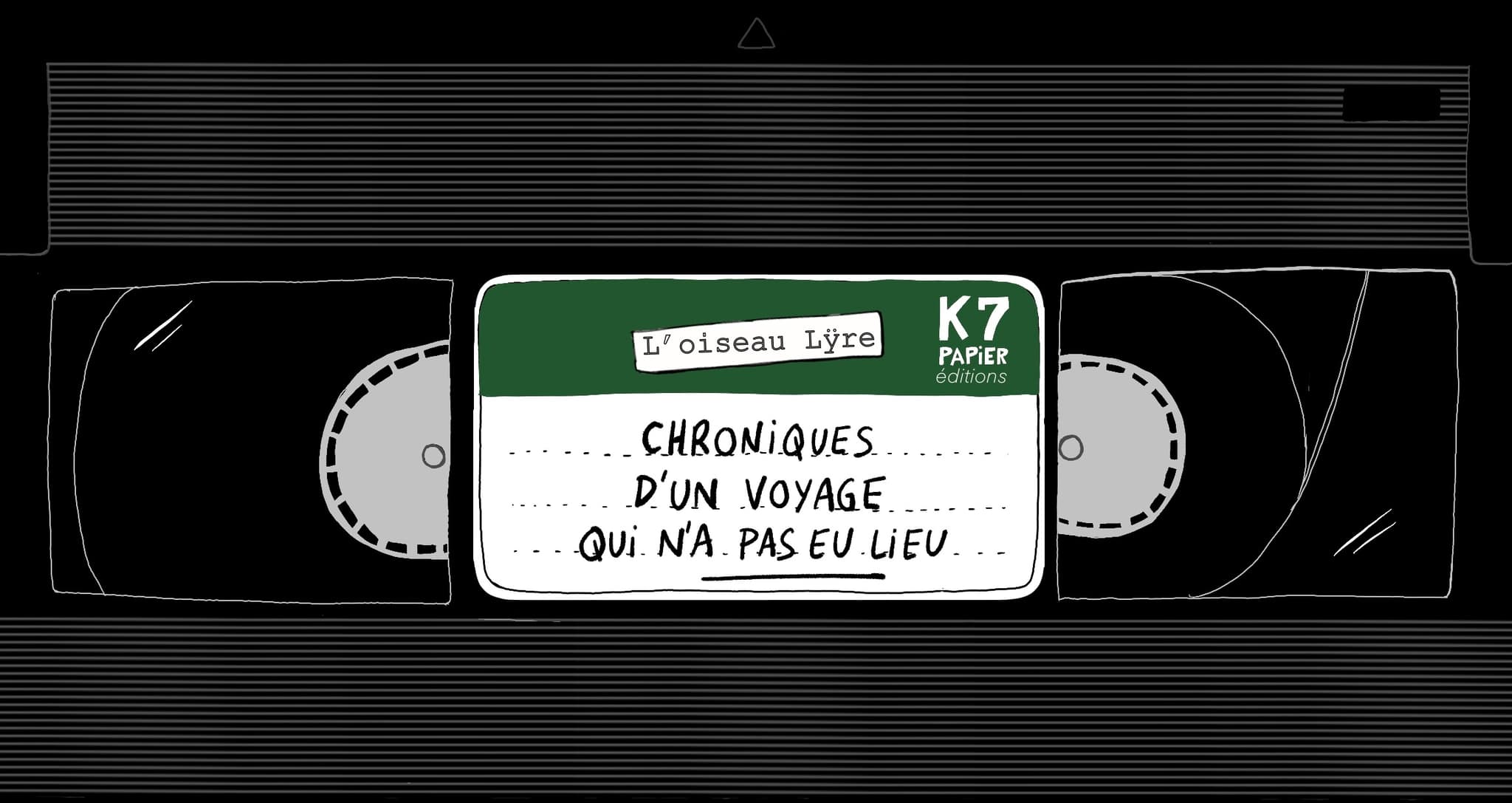 Couverture éditions K7 Papier.