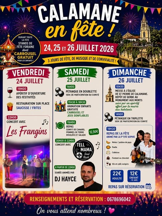 Fête Votive de Calamane