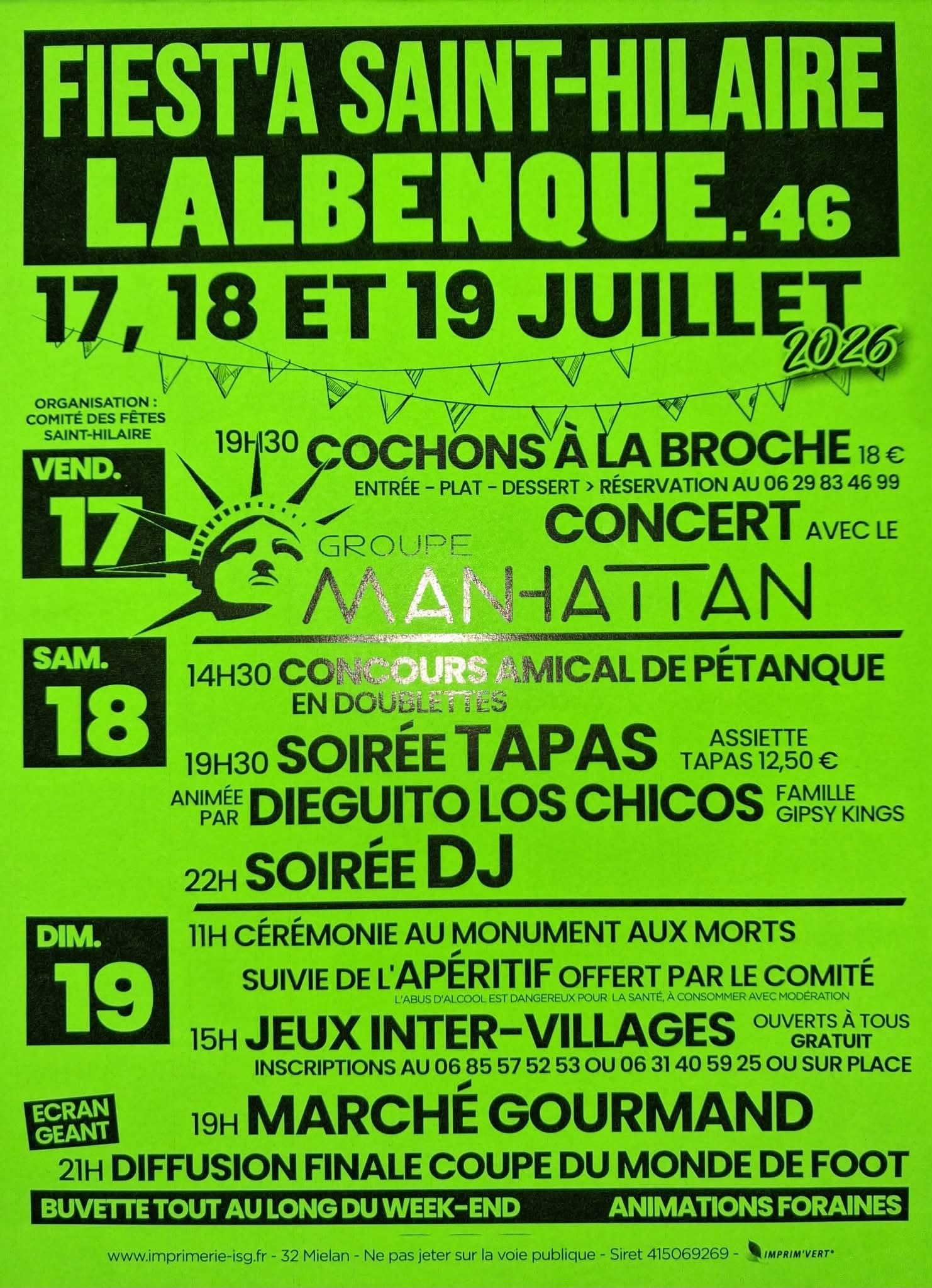 Fête Votive de Saint-Hilaire