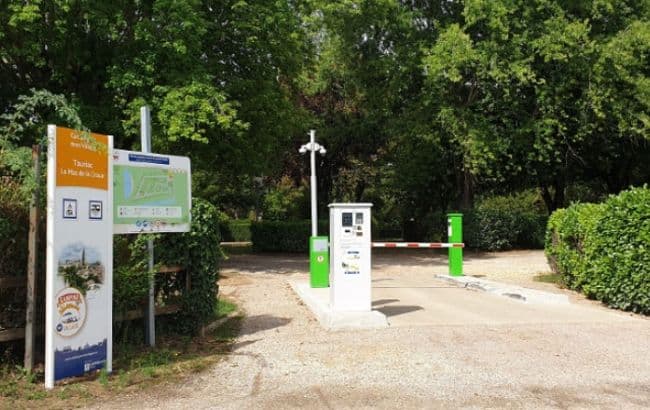 Aire de camping-car de Tauriac