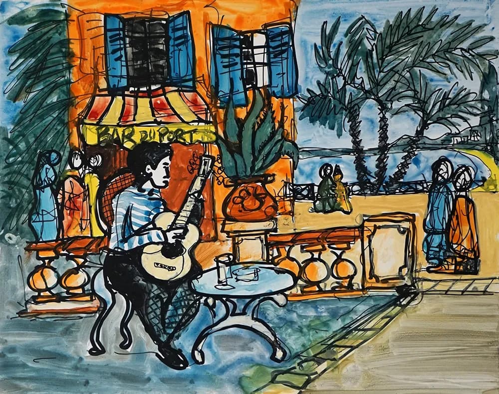 Vernissage de l'exposition - La peinture est la musique du silence