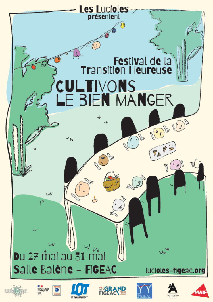 Affiche festival Lucioles