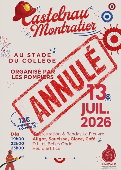 Annulation 13 CM